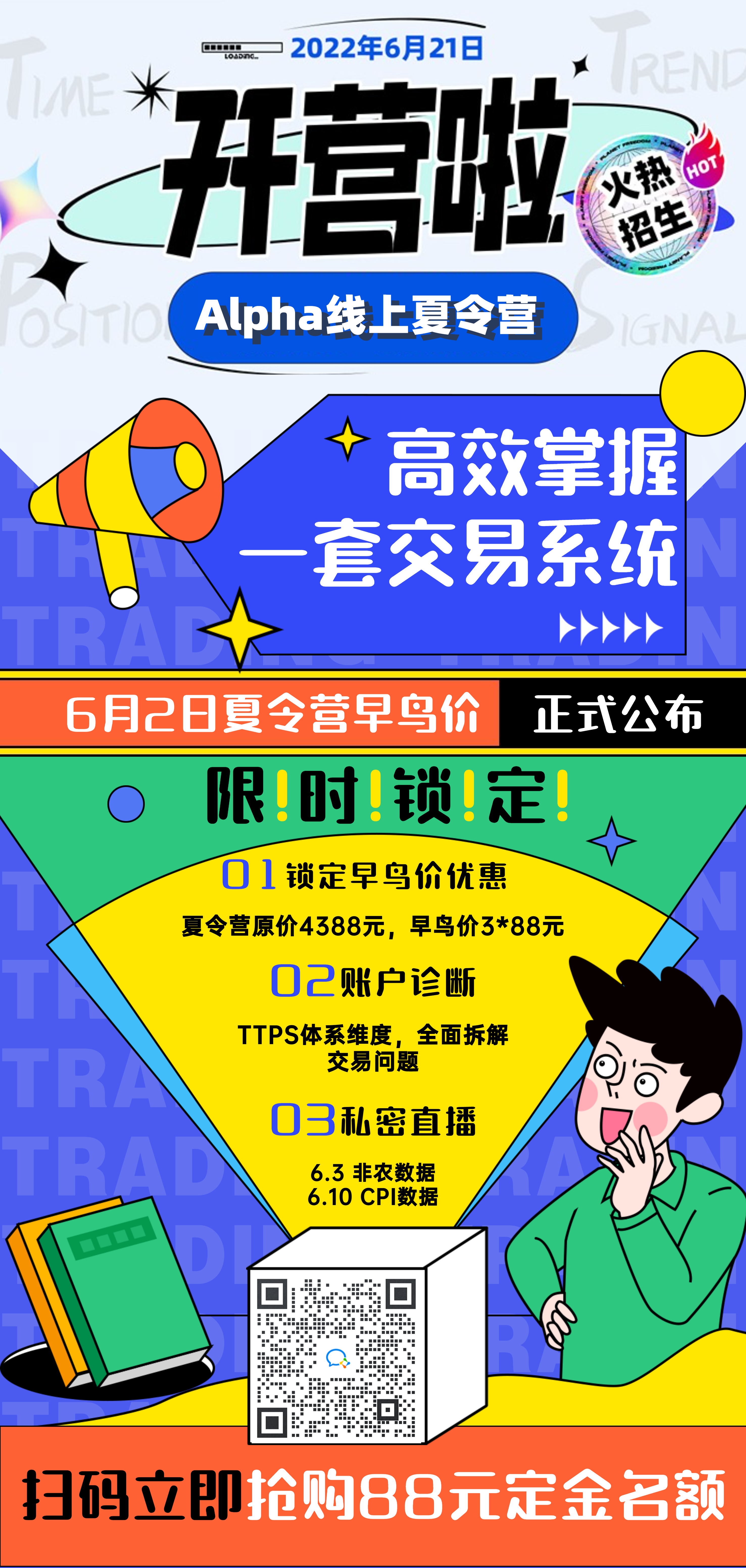 交易不偏航 假期进阶营 Ttps Alpha夏令营 市场参考 金十数据